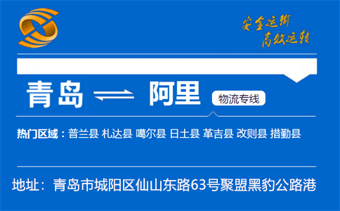 优质青岛到阿里物流专线